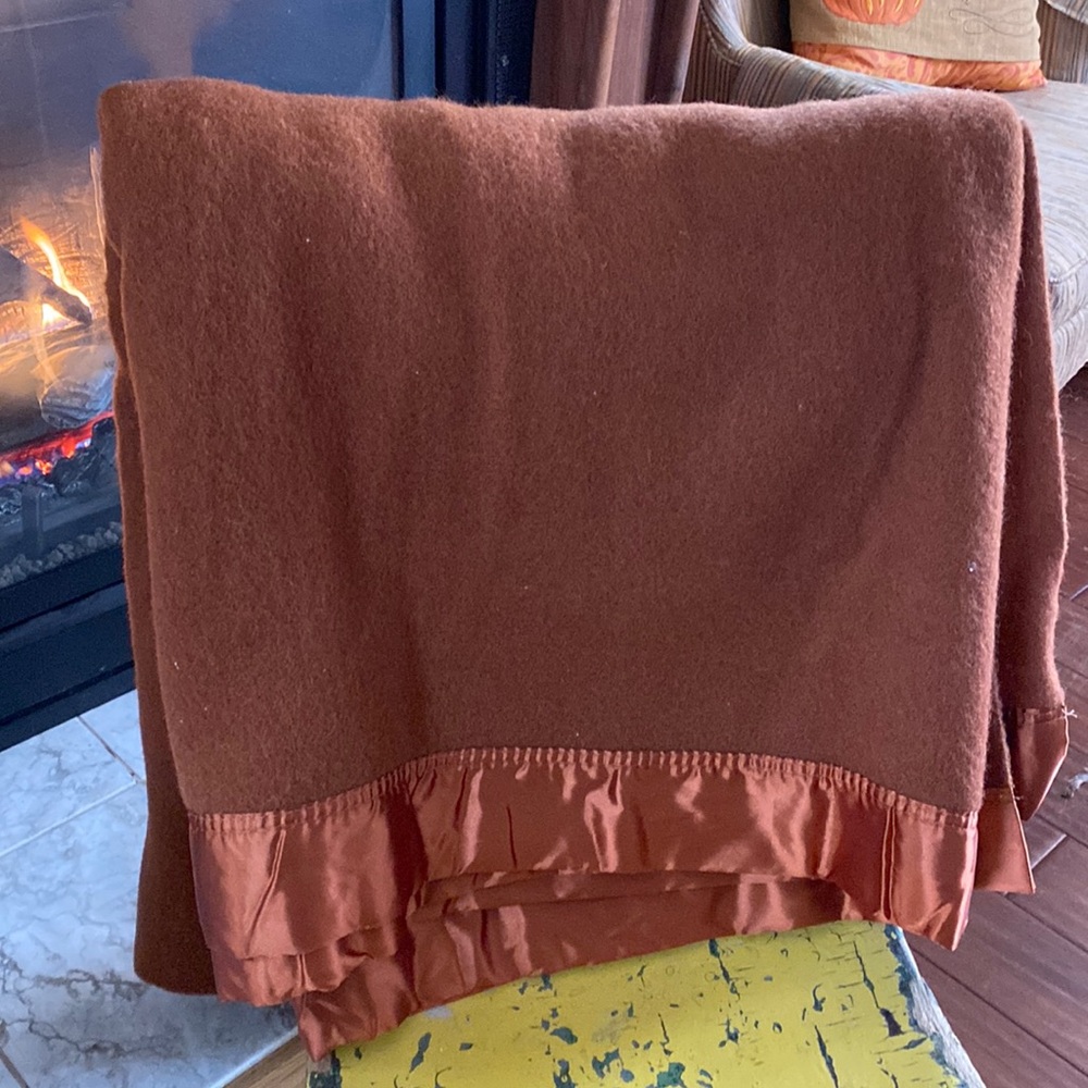 Vintage Kenwood Wool Products Blanket